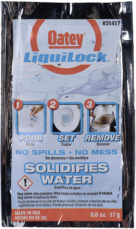 Liquilock Water Absorbing Crystals .6 oz packet