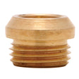 PlumbMaster Approved 30040NL 33 Plain Brass No-Lead Bibb Seat (Generic) for Crown Savoy Bath Fixture, 9/16-20
