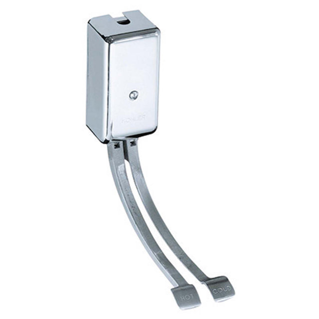 Kohler K-13816-CP Polished Chrome Brass Double Foot Control