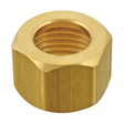 PlumbMaster Approved 36729 Brass Hex Faucet Shank Nut for T&S Rigid Base Faucet, 1/2" NPSM Female