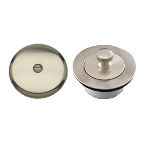 Lift & Turn Bath Drain PVD Brushed Nickel