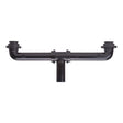 Watts 230-291616101 1-1/2 x 16" Polypropylene Plastic Center Outlet Continuous Waste Black
