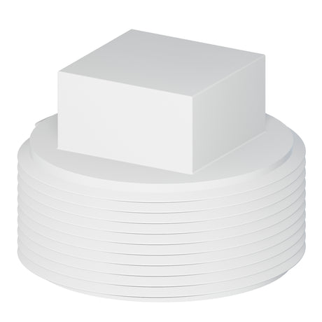 Tigre 36-6572 4" IPS PVC Raised Square Head Pipe Plug