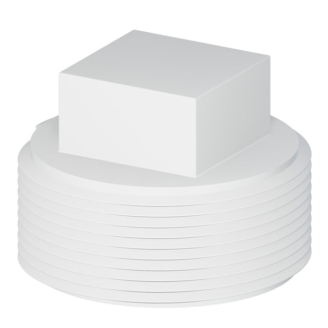 Tigre 36-6572 4" IPS PVC Raised Square Head Pipe Plug