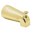 PlumbMaster Approved 25218 Bath Tub Spout, 1/2" Slip, Polished Brass