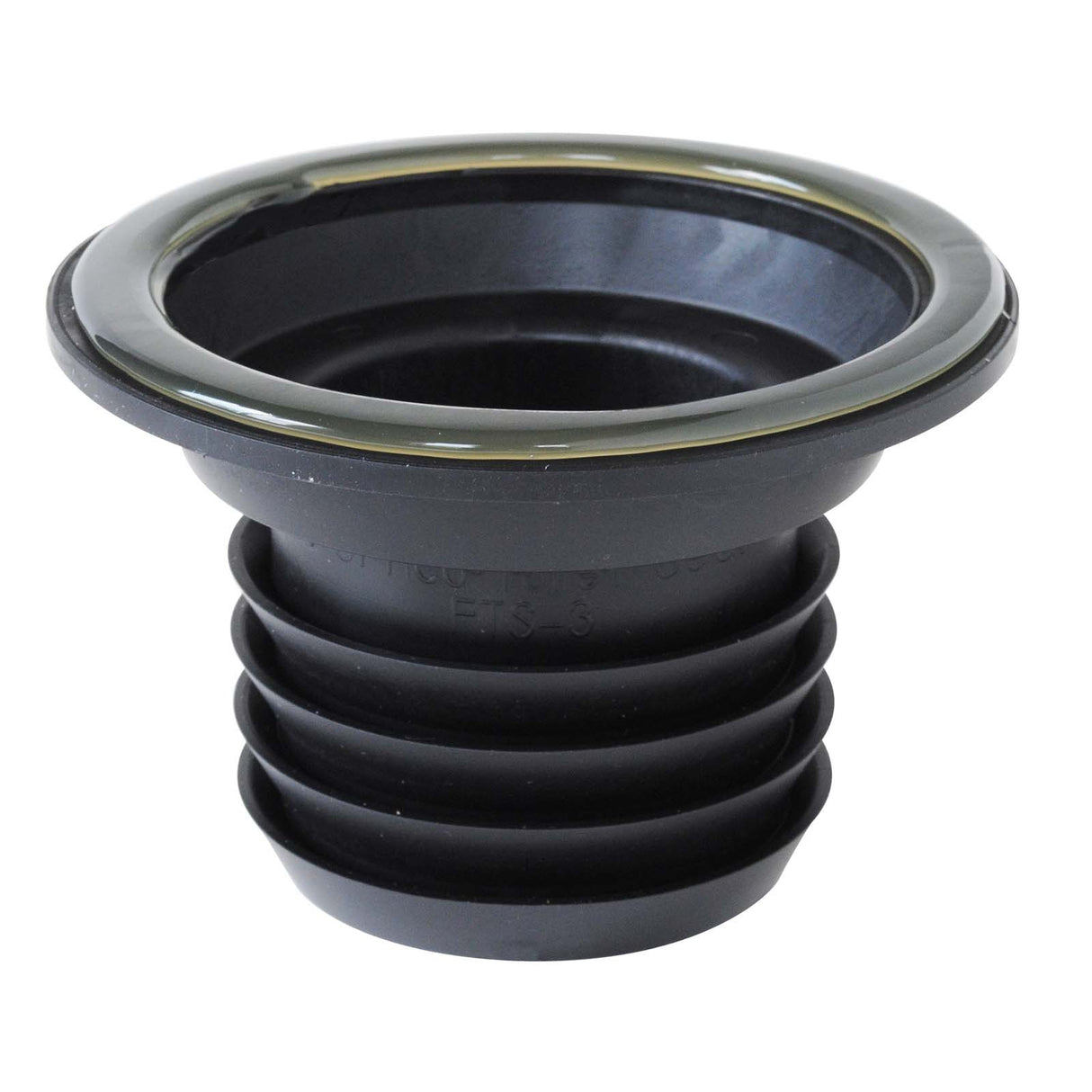 FTS-4CF Fernco Wax Free Toilet Seal, 4" x 3"