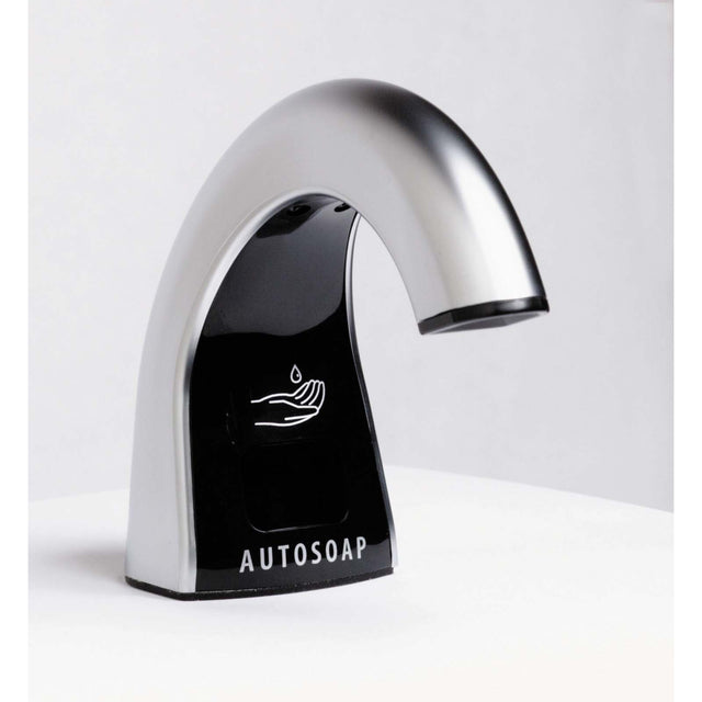 Bobrick B-826.18 Automatic Lavatory-Mounted Liquid Soap Dispenser Starter Kit, 800 mL