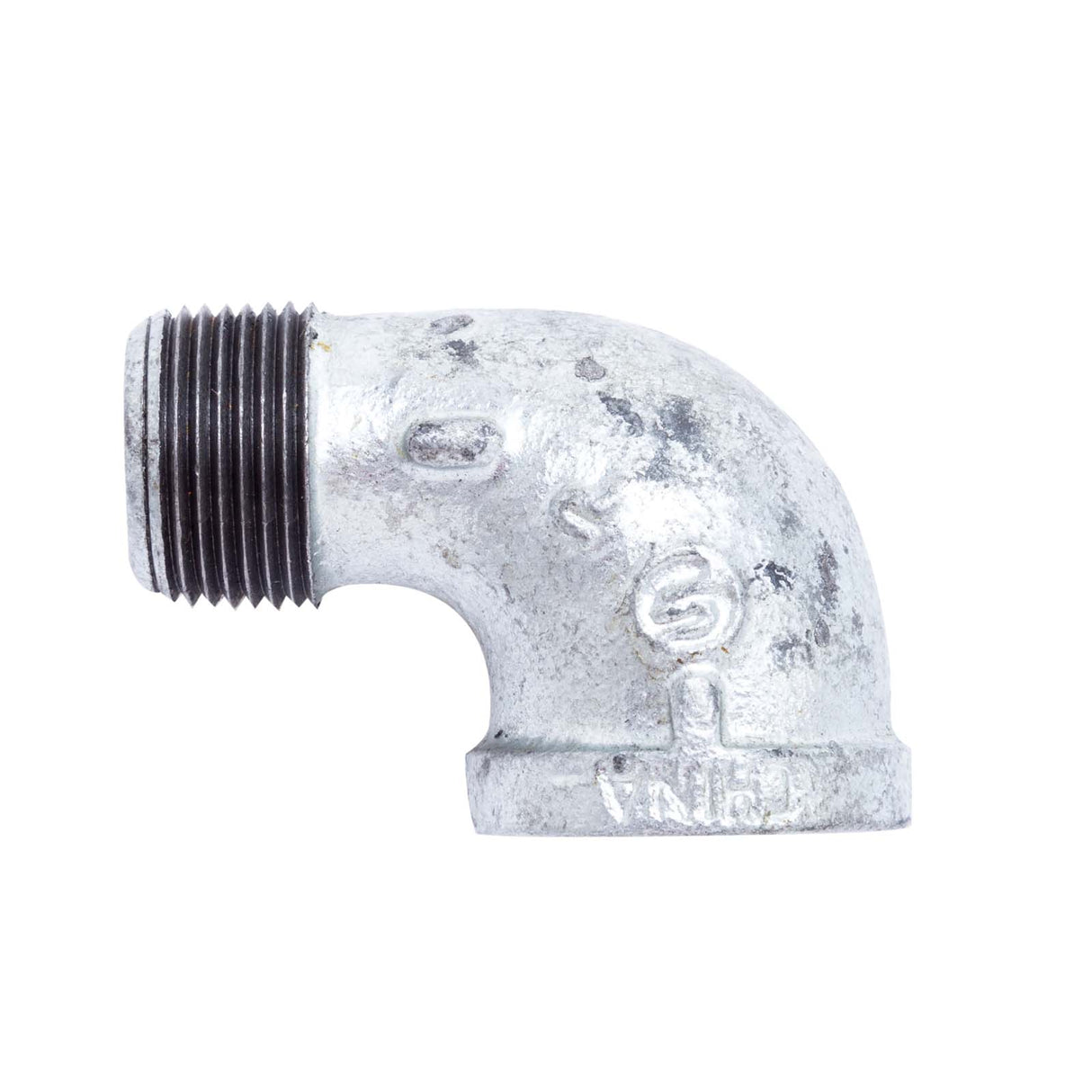 PlumbMaster Approved 94702 3/4" FIP x MIP Galvanized Steel 90 deg Street Elbow