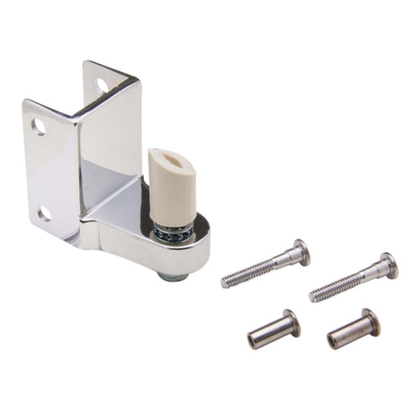 Sentry Supply 656-6557 Zamac Bottom Hinge Bracket, Chrome-Plated, 1-1/4"