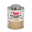 Oatey 31014 Regular PVC Cement, 16 oz Can, Clear