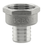 Boshart Industries SSPEX-FA0507 1/2" Stainless Steel PEX x 3/4" FPT Adapter
