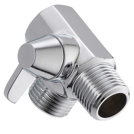 PlumbMaster Approved 89163 Brass Shower Arm Diverter (Retail), Chrome Plated